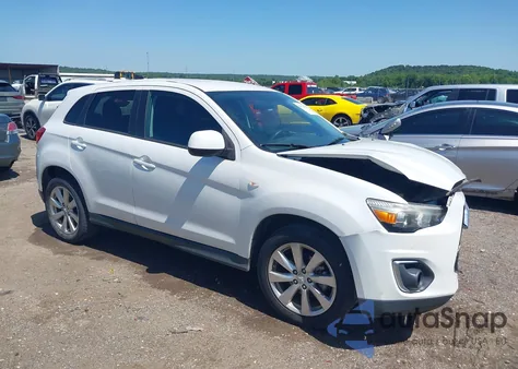 2015 Mitsubishi Outlander Sport Es из США, поврежденный, VIN 4A4AP3AW4FE032958